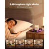 Gaiatop Coffee Mug Warmer for Desk, 3 Temp Settings, 2-9Hrs Timer, 3 Colorful Romantic Atmosphere Light Modes, Stocking Stuffers, Beverage Heating Plate with Digital Display for Candle Tea Milk Black(Black)