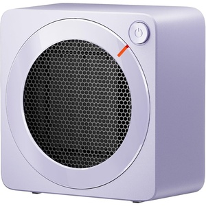 Gaiatop Mini Space Heater, Lightweight PTC Ceramic Fast Heating 500W Energy Efficient for Indoor Use, Overheating & 45° Tip-Over Protection, Portable Desk Electric Heaters for Office Home Pink(Purple)
